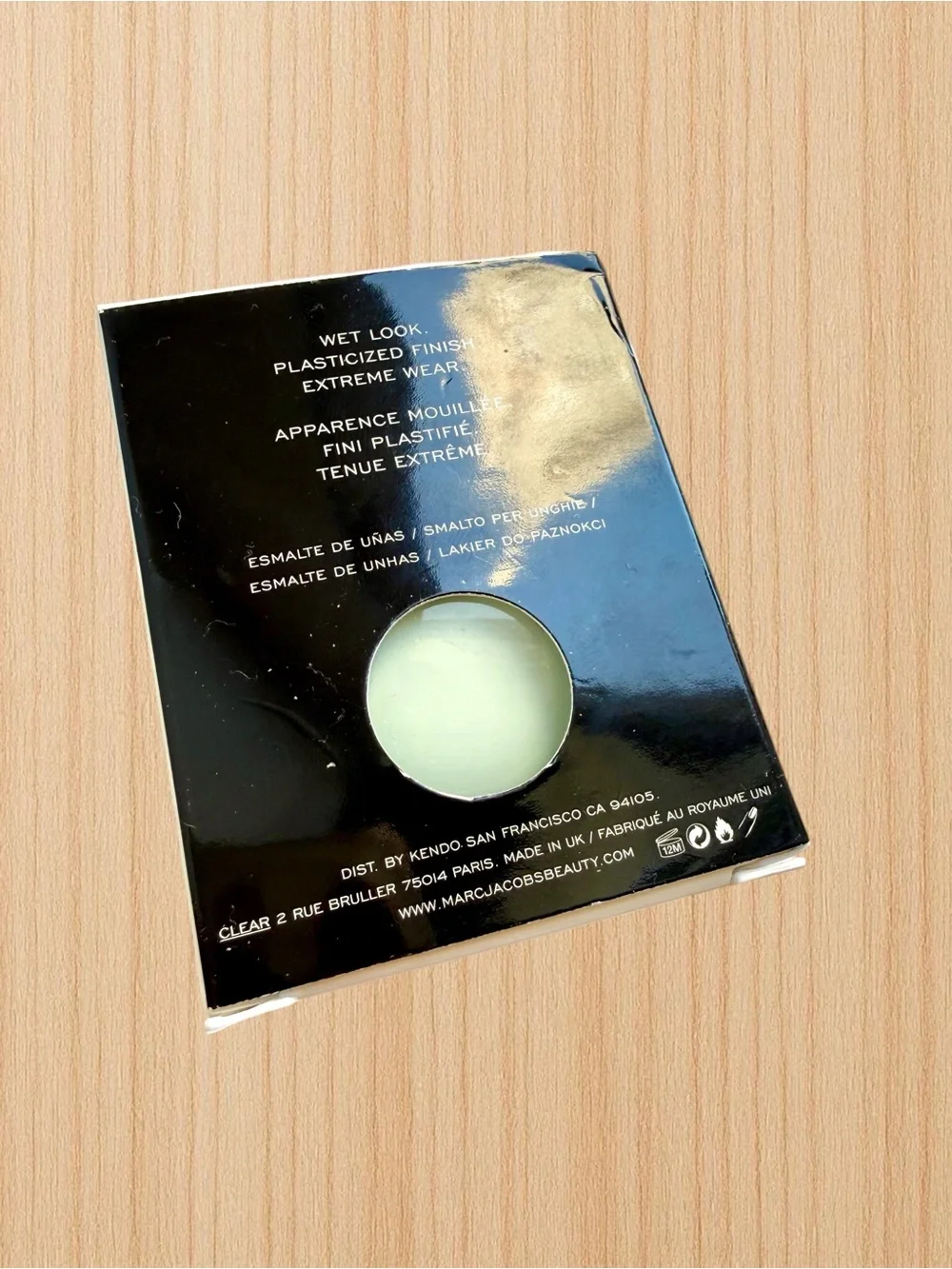 Marc Jacobs Nail Polish in Pale Green Shade